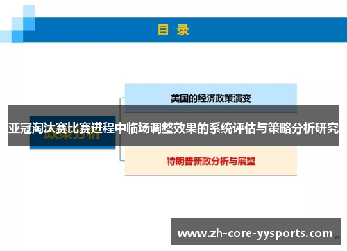 亚冠淘汰赛比赛进程中临场调整效果的系统评估与策略分析研究